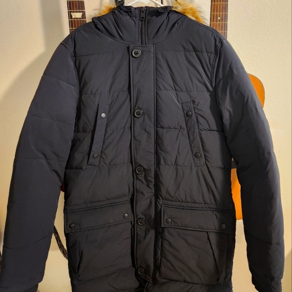 Mens Express Fur Hooded Parka - Picture 3 of 5